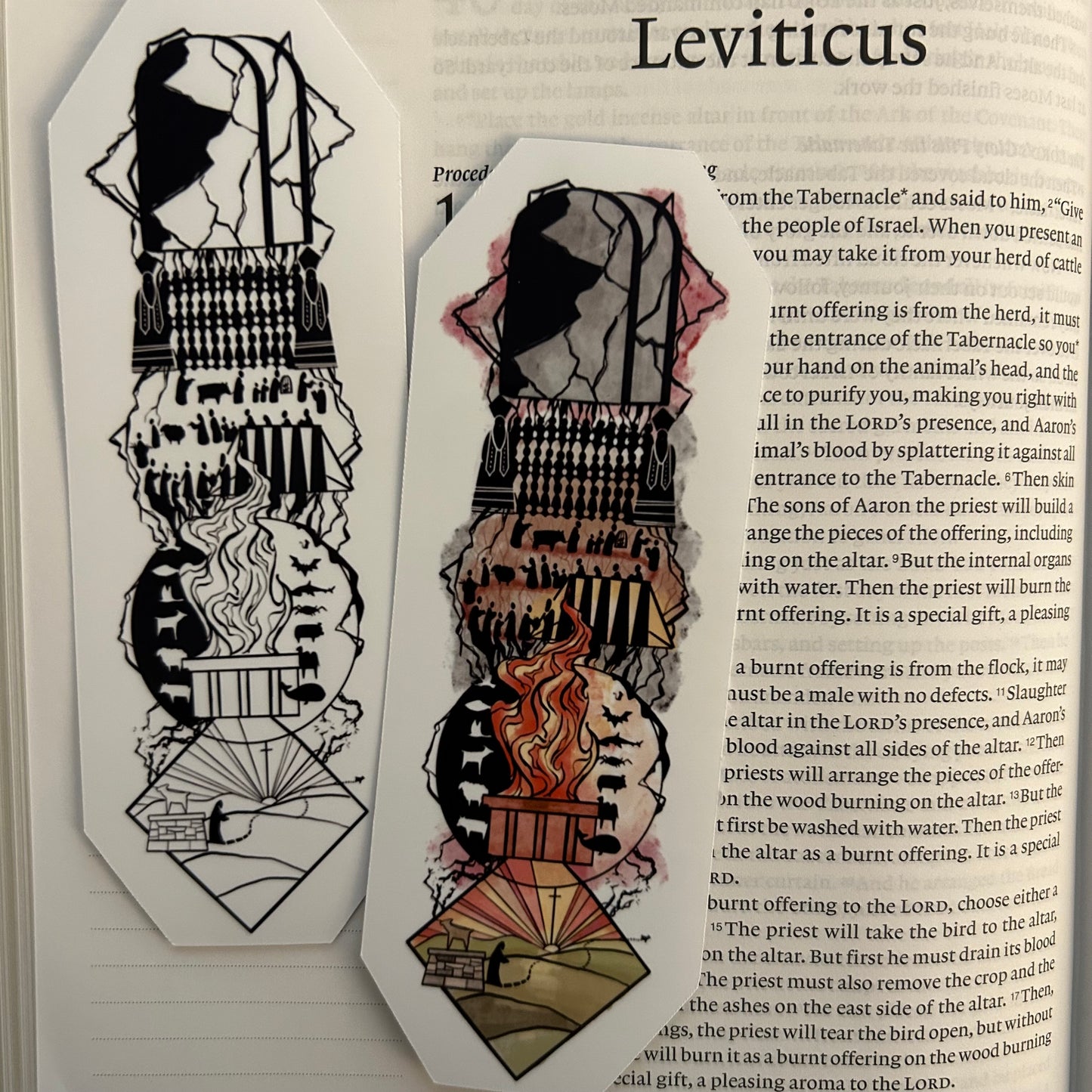 Leviticus stickers- pack of 2
