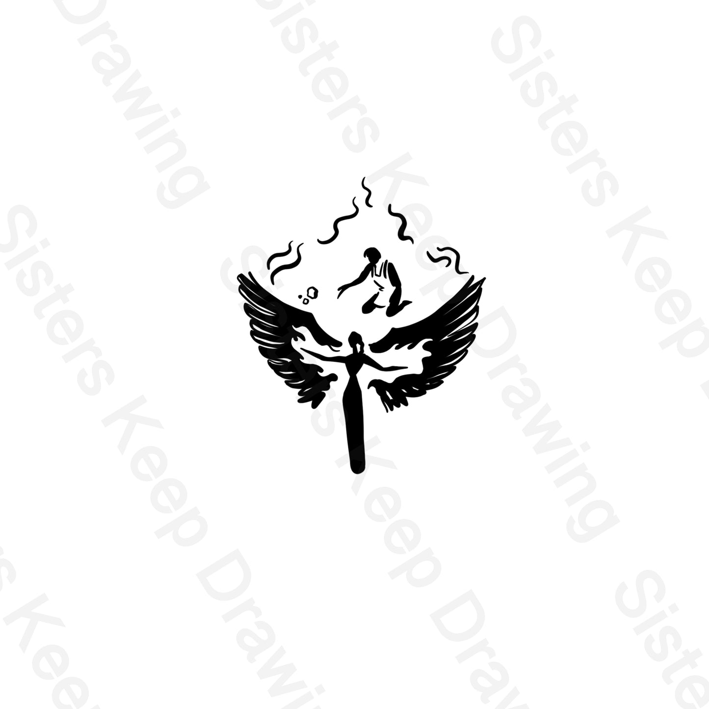 Girl on Fire/Boy with the Bread-Hunger Games- Tattoo Transparent Png