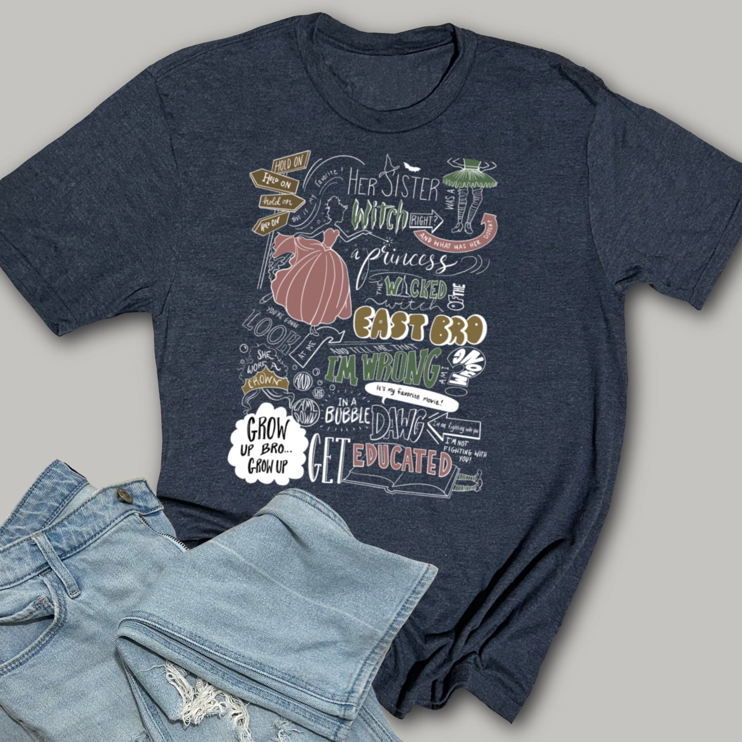 Wicked Witch of the East Bro - Softstyle Triblend T-Shirt