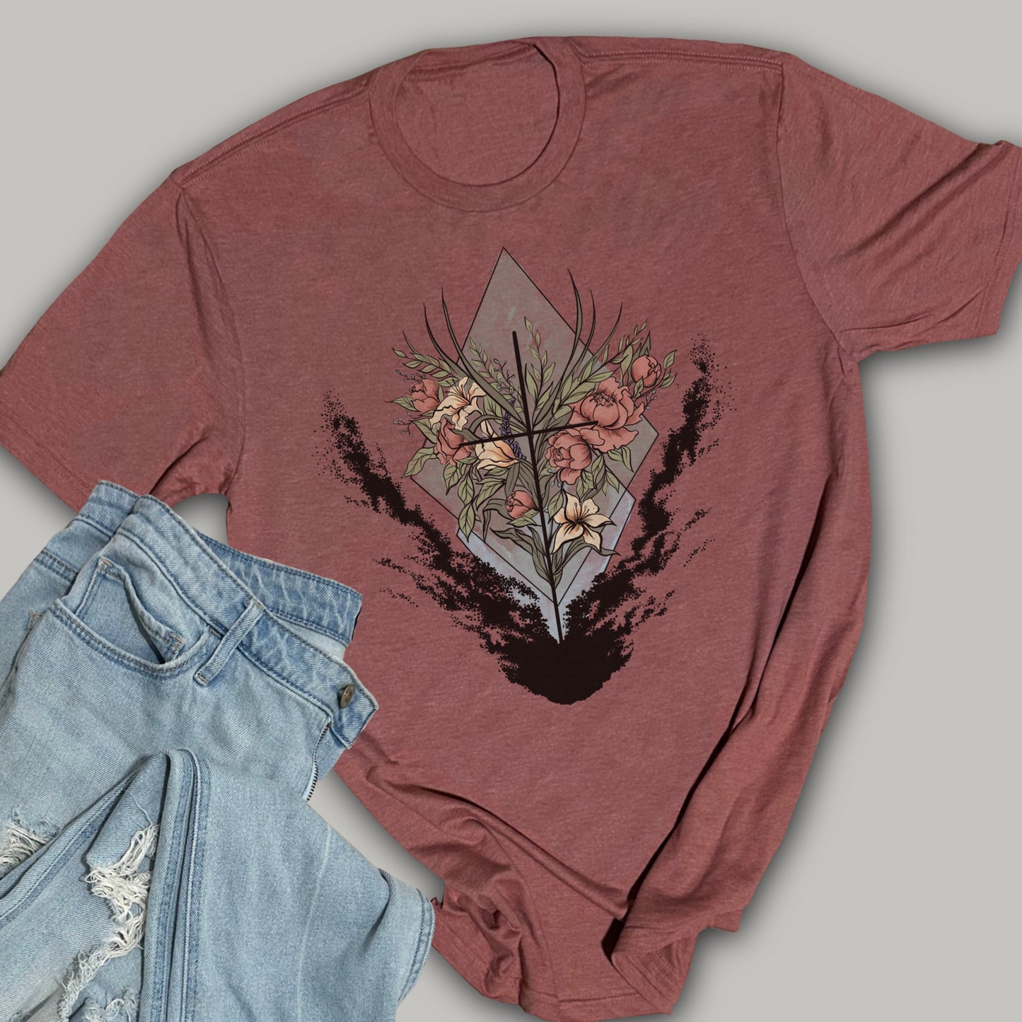 Beauty From Ashes - Softstyle Triblend T-Shirt