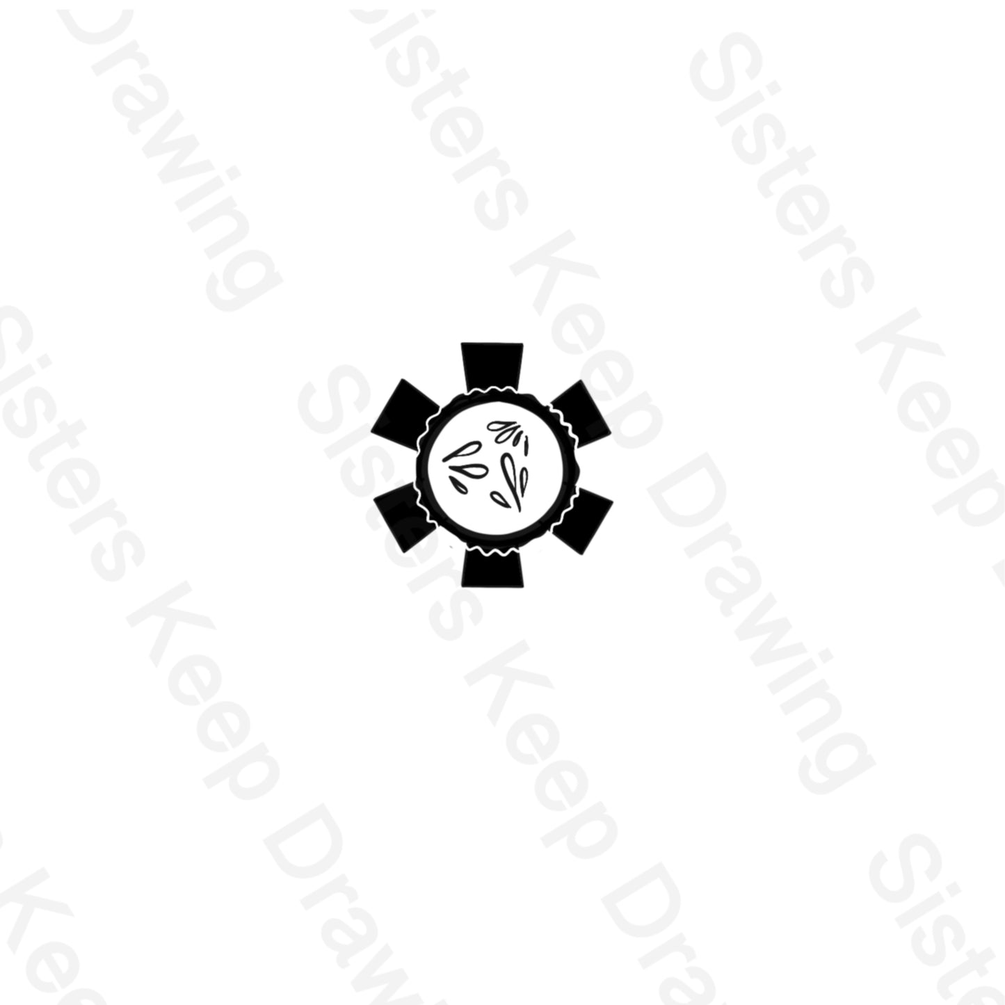 Cucumber Asterisk-Marvel-Tattoo Transparent Permission PNG- instant download digital printable artwork