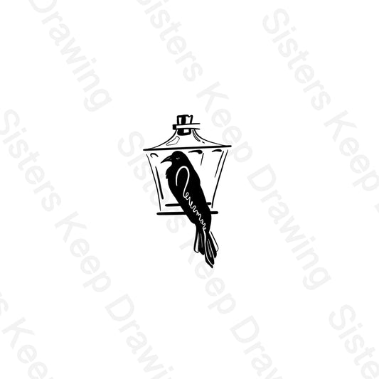 Raven in Whiskey Bottle-Hunger Games- Tattoo Transparent Png