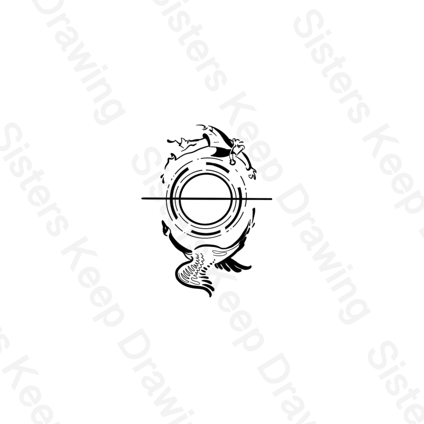 Haymitch Reaching for the other side of the Sunrise-Hunger Games- Tattoo Transparent Png