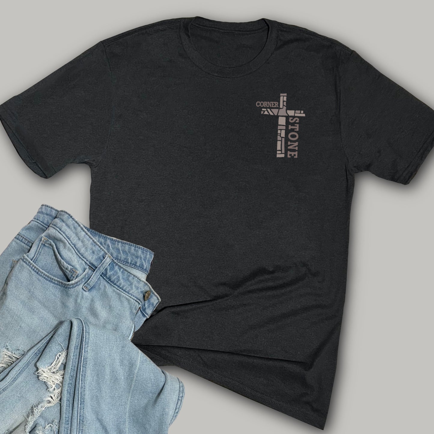 Firm Foundation - Softstyle Triblend T-Shirt