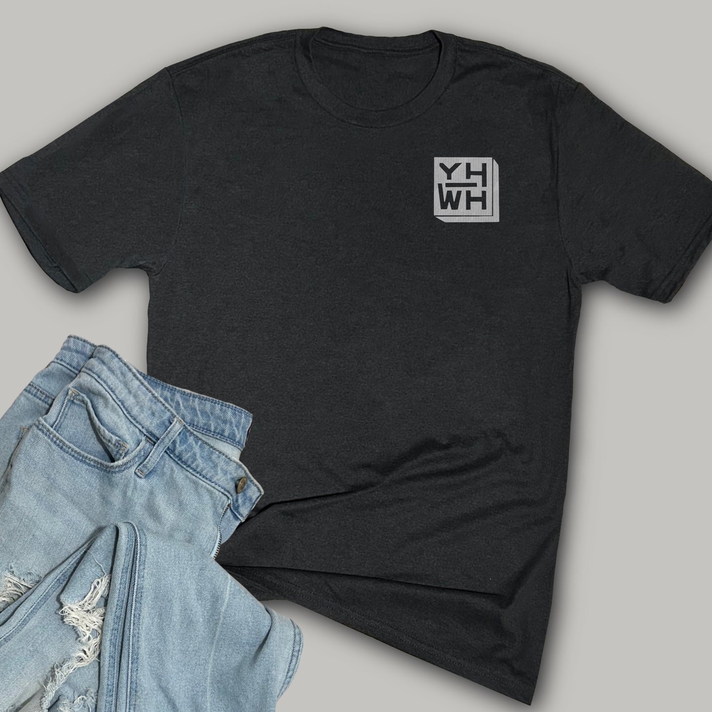 YHWH Block - Softstyle Triblend T-Shirt