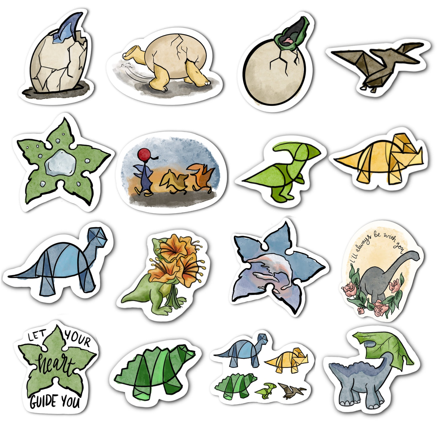 Big Land Before Time Sticker Bundle