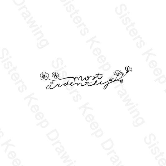 Most Ardently Pride and Prejudice Tattoo Transparent PNG