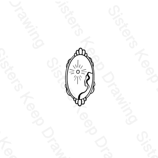 I’ll Stare Directly In the Sun - Tattoo Transparent Permission PNG