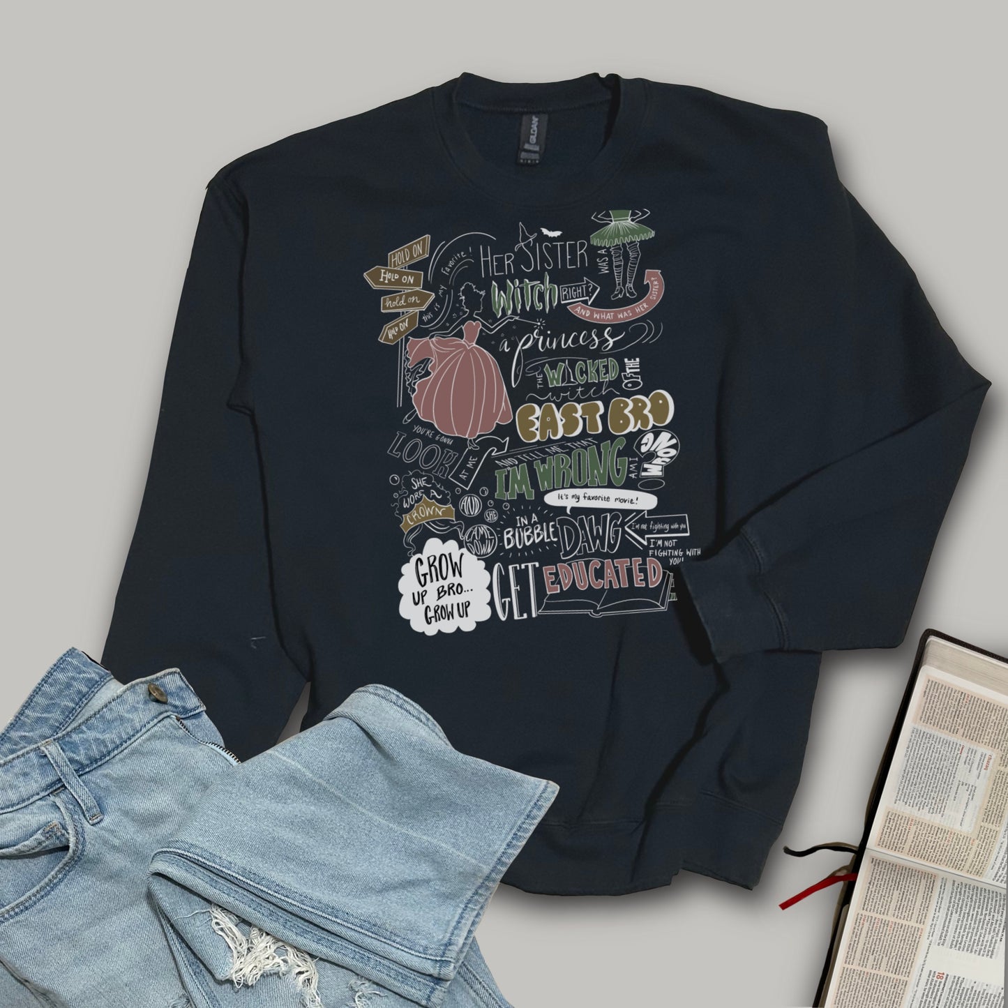 Wicked Witch of the East Bro - Softstyle Crewneck
