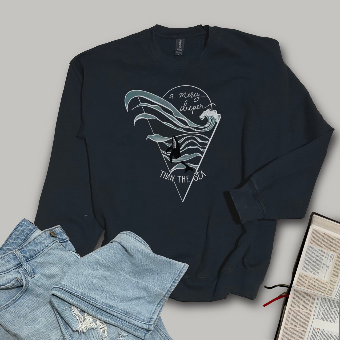 A Mercy Deeper than the Sea - Softstyle Crewneck