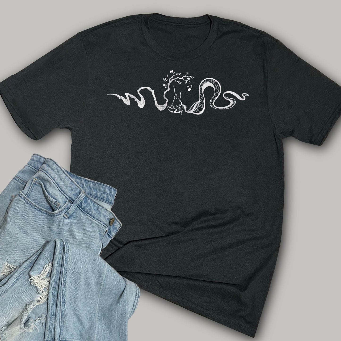 He will Crush his Head- Softstyle Triblend T-Shirt