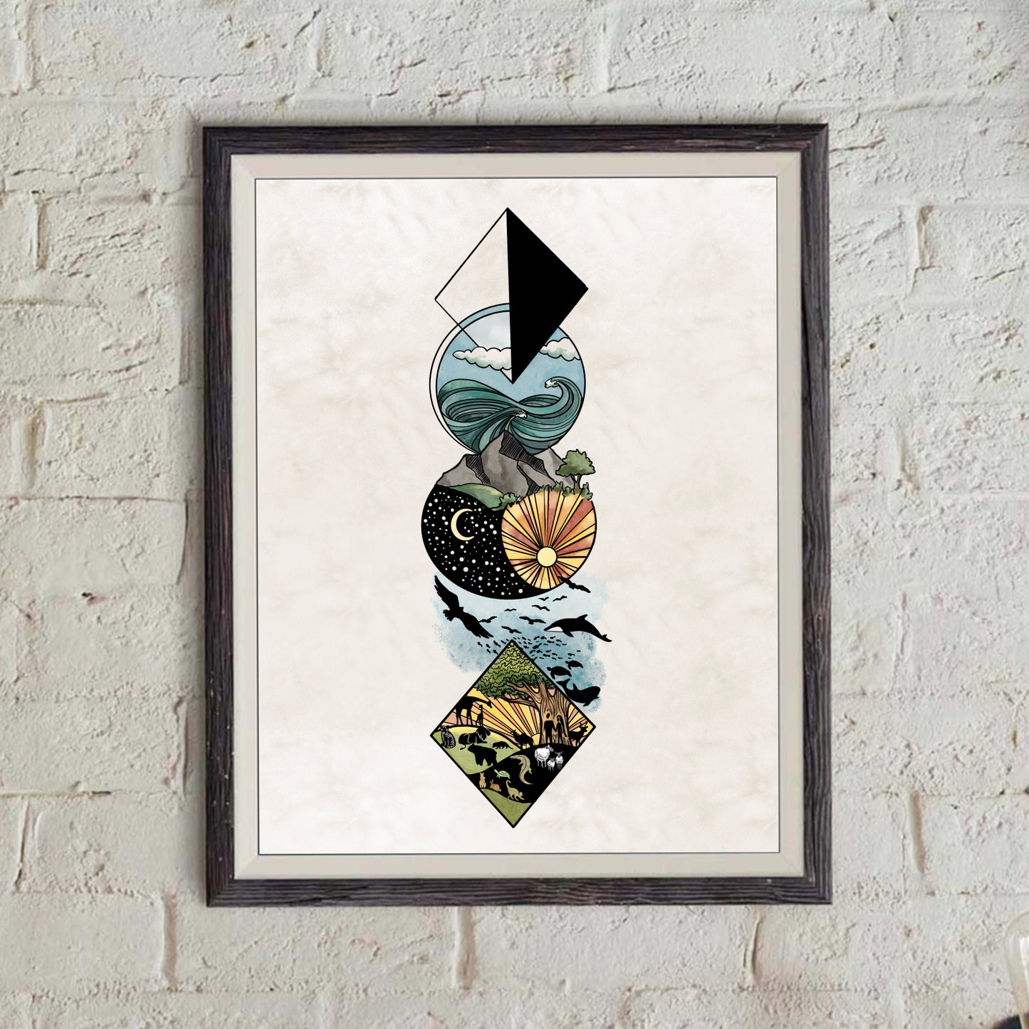 Creation Days Print- Color