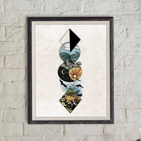 Creation Days Print- Color