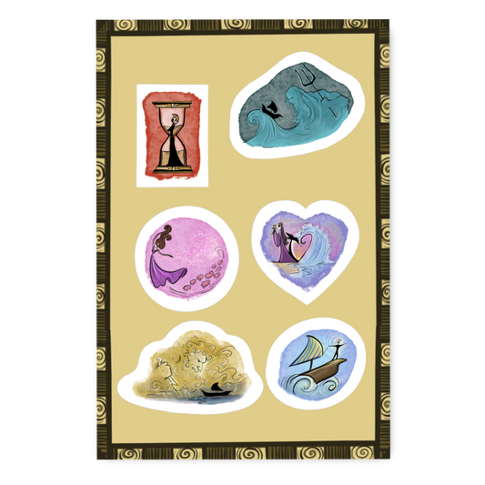 Epic Part 3 - The Odyssey  Inspired - Sticker Sheet