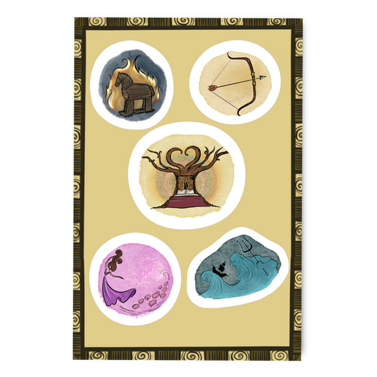 Epic - The Odyssey  Inspired - Sticker Sheet
