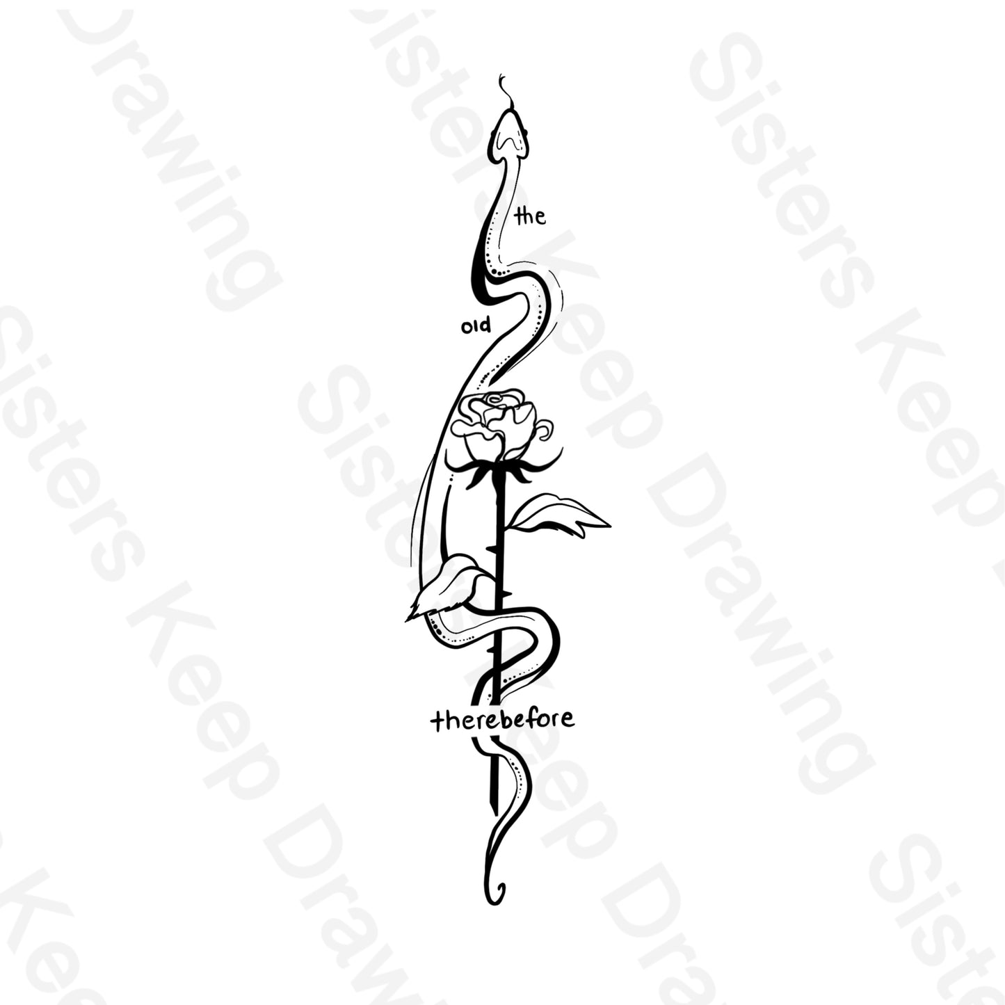 Snows Rose Lucy’s Snake-Hunger Games- Tattoo Transparent Png