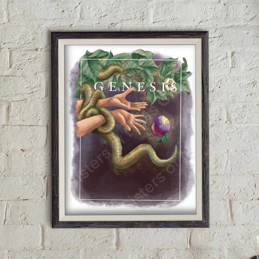 Genesis Book Cover Print- Color