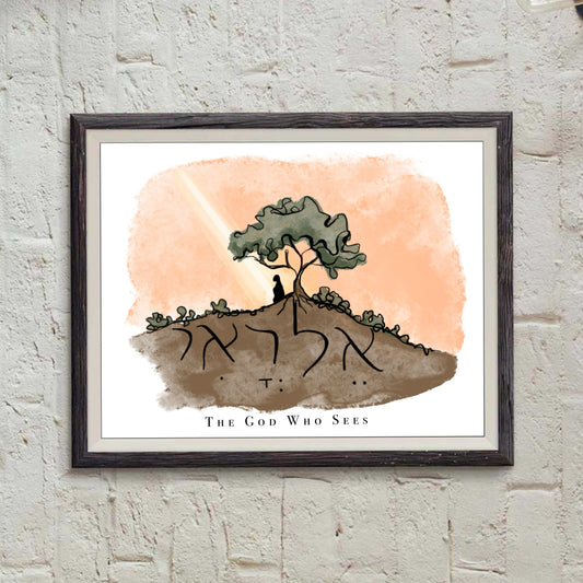 El Roi - The God Who Sees - Print