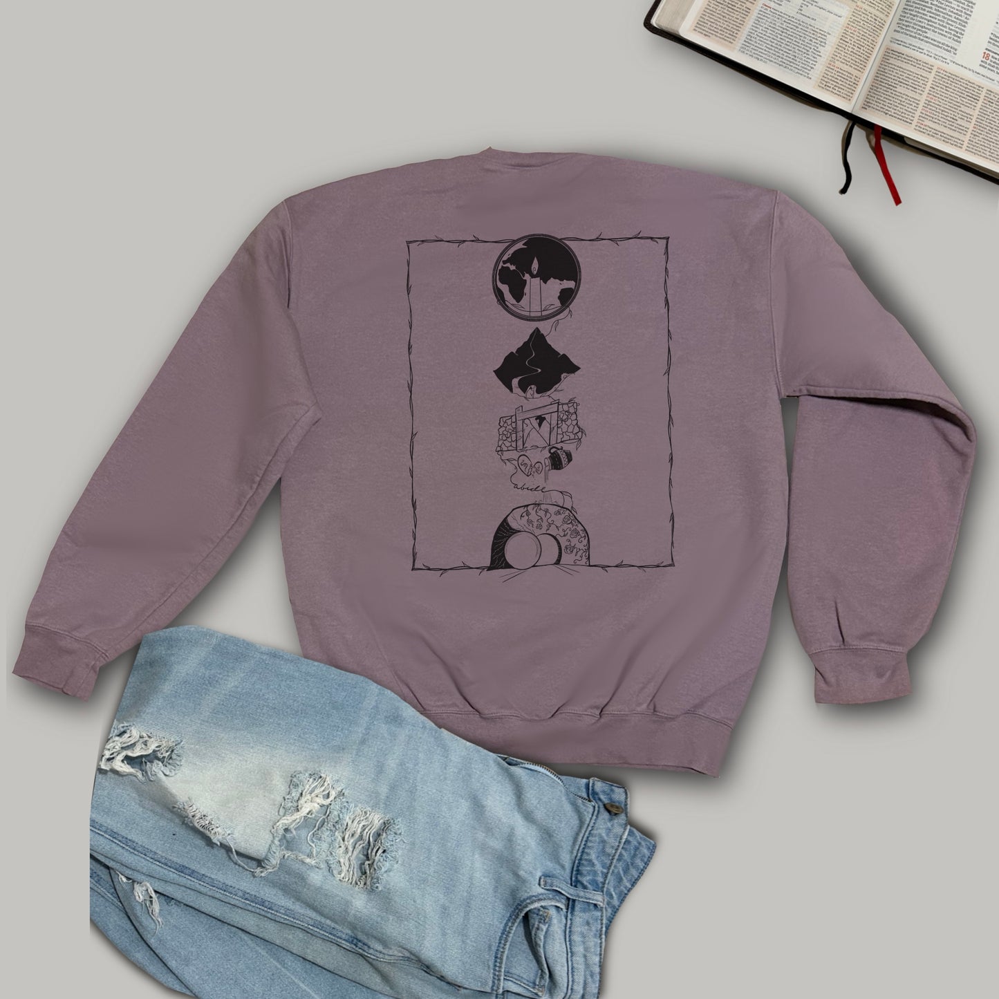 I Ams of Jesus - Names of Jesus - Softstyle Crewneck