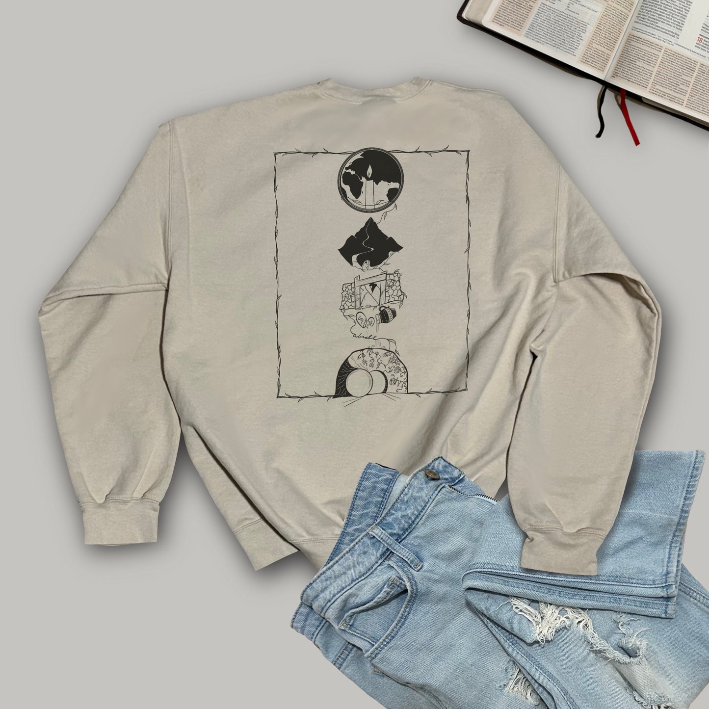 I Ams of Jesus - Names of Jesus - Softstyle Crewneck