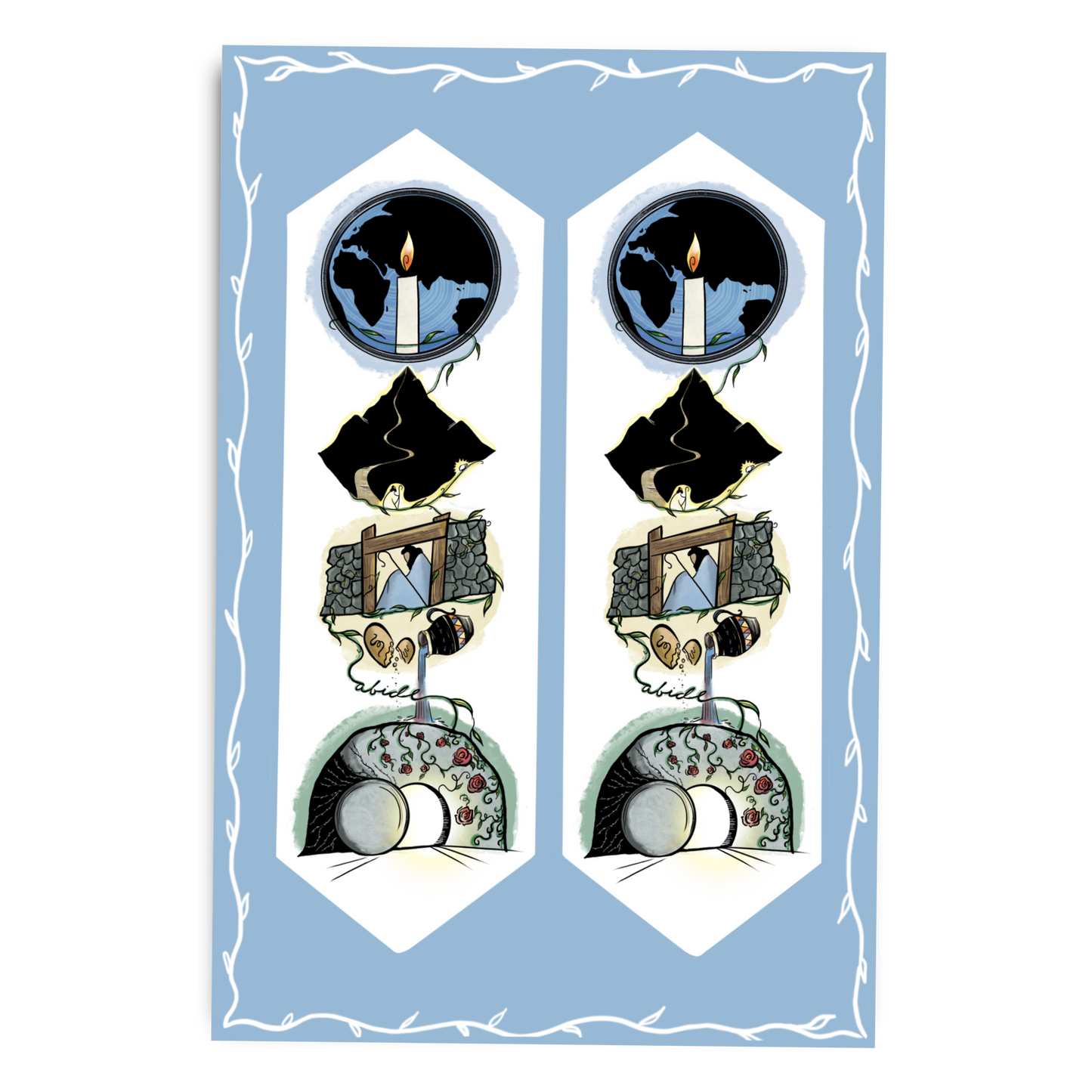 Large Names of Jesus - I Ams Sticker Sheet