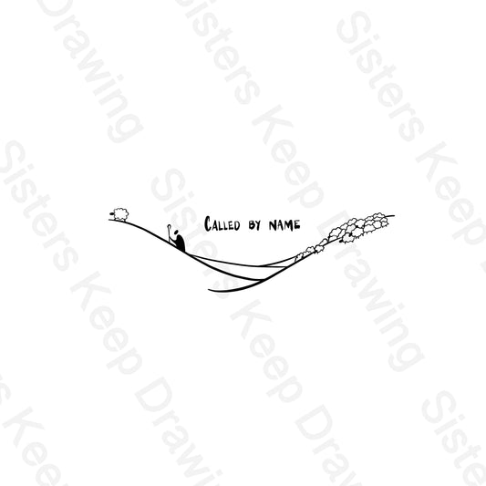 CUSTOM One Lost Sheep- called by name-Jesus leaves the 99 Tattoo Transparent PNG