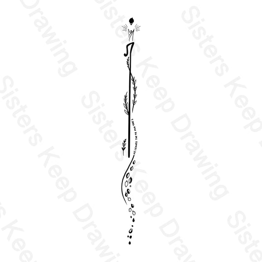 He leaves the 99 for the 1-Spine Tattoo Transparent PNG