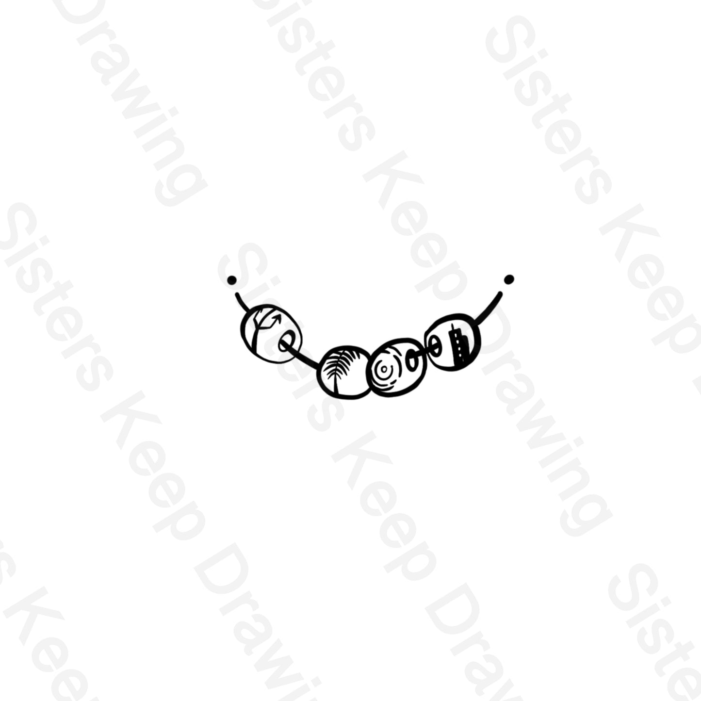Percy jackson camp beads - Tattoo Transparent Permission PNG