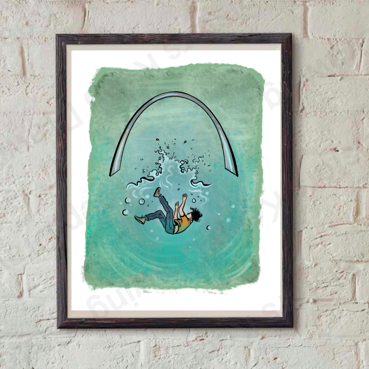 Percy Jackson fallin Print