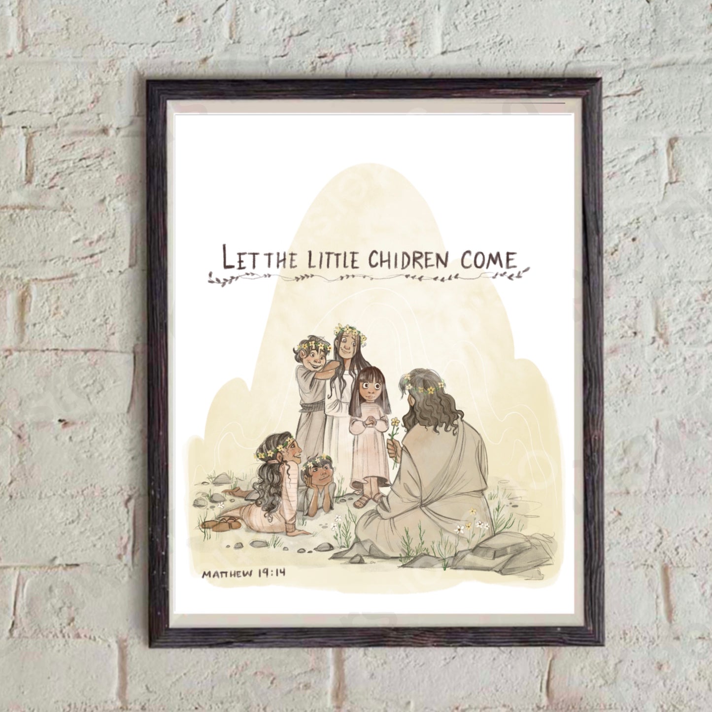 Let the little children come Print