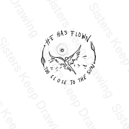 Hamilton Icarus - Tattoo Transparent PNG