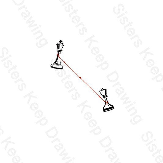 Invisible String Chess Taylor Swift- Tattoo Transparent Permission PNG