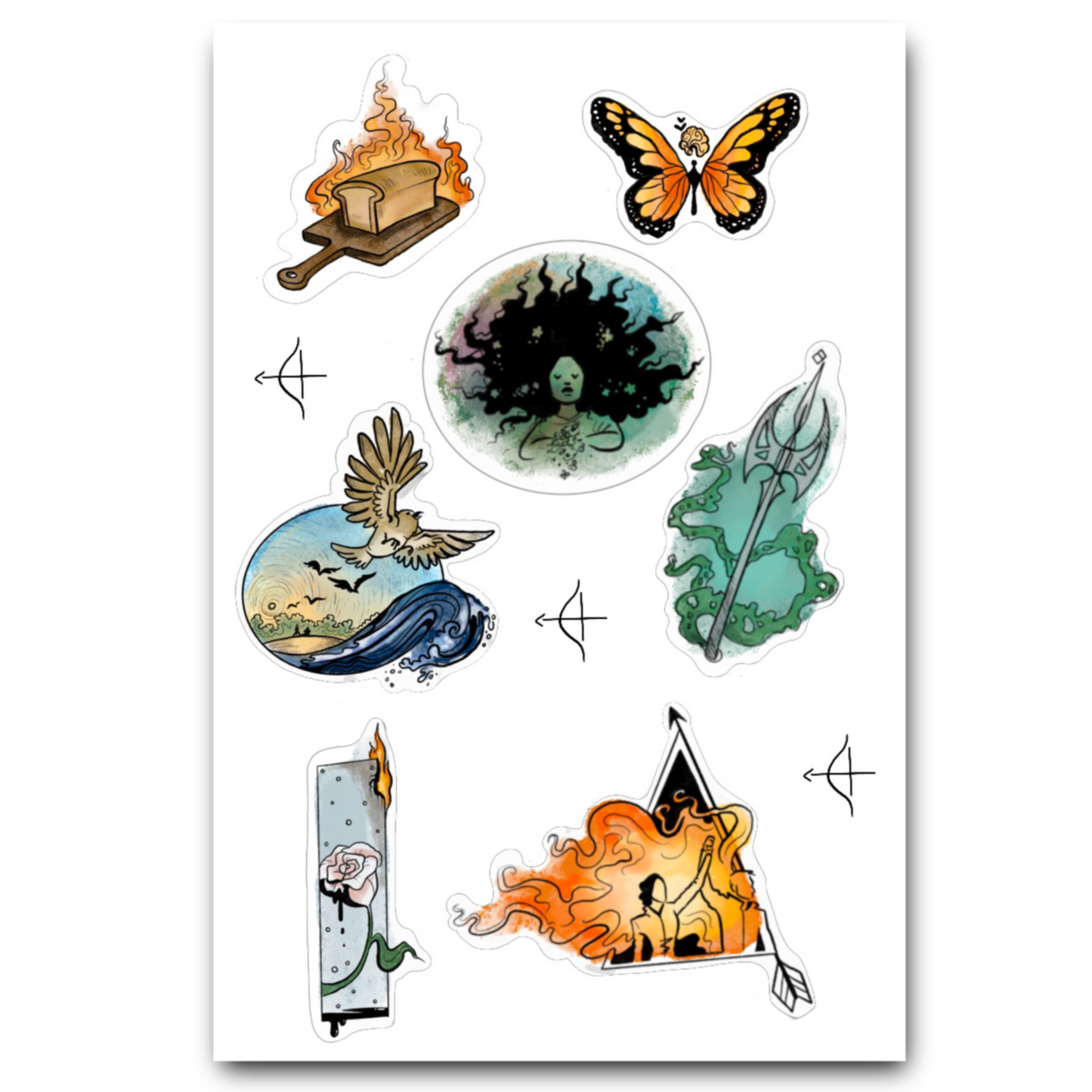 Hunger Games  -Sticker Sheet