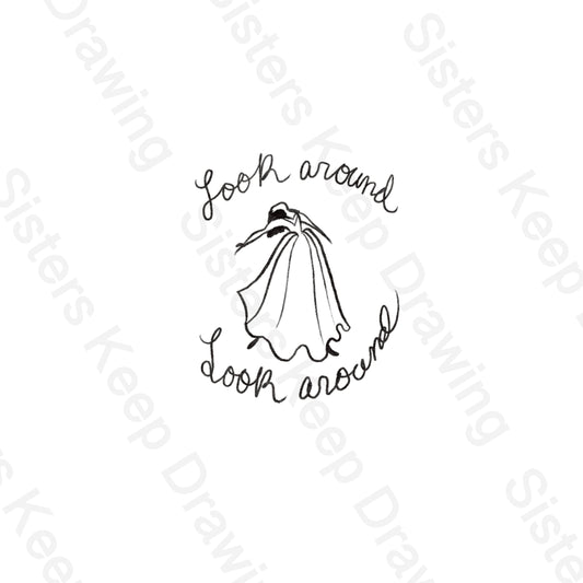 Hamilton Look Around  - Tattoo Transparent PNG