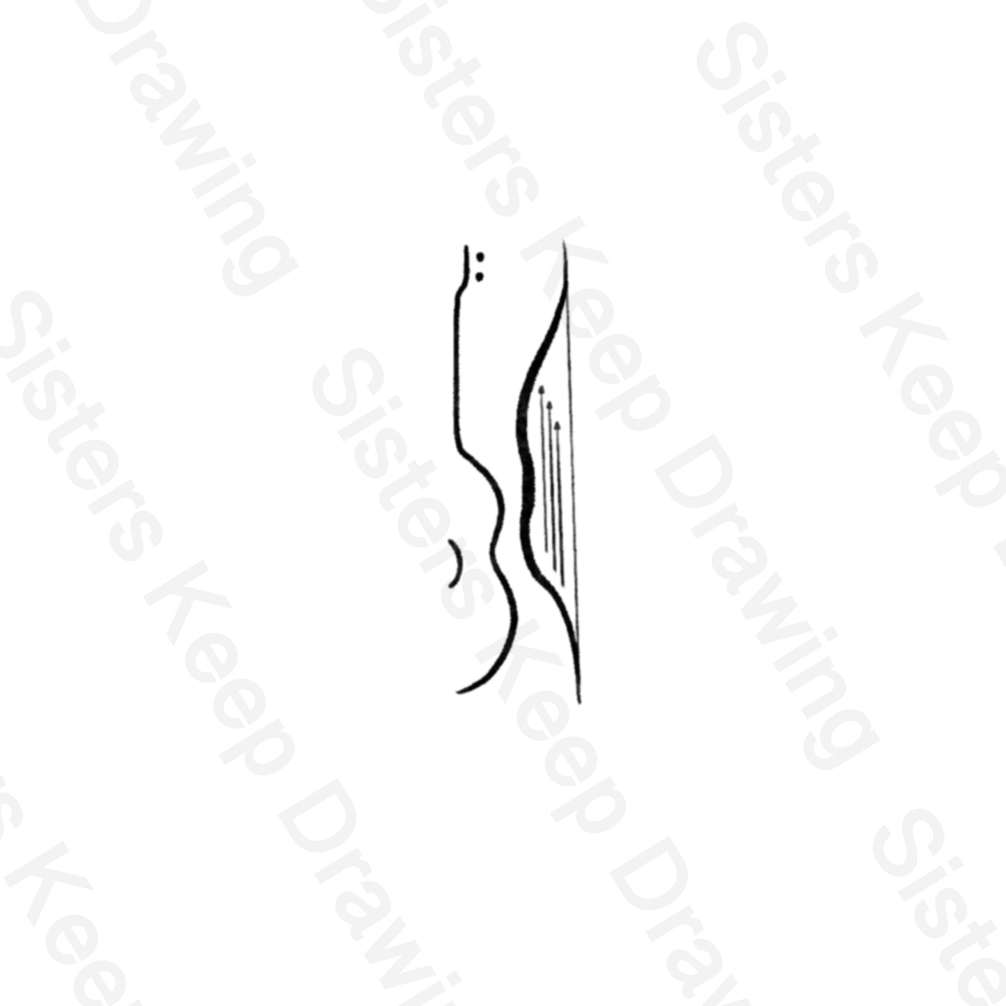 Lucy Grays Guitar and Katniss bow -Hunger Games- Tattoo Transparent Png