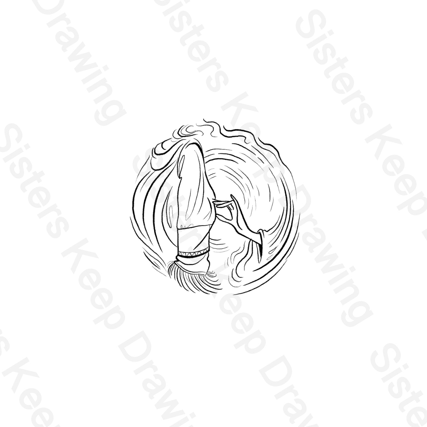 Touching Jesus Garment - Bible - Tattoo Transparent PNG