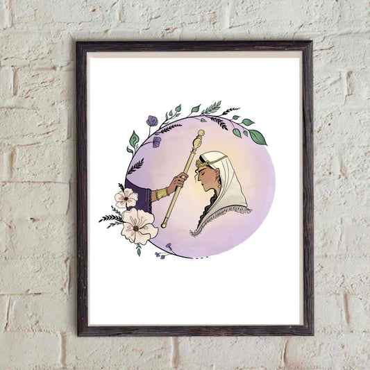 Esther before the King-Print