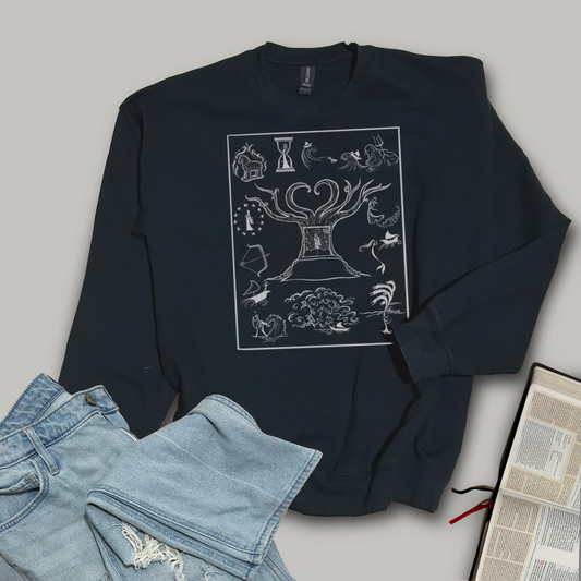 The Odyssey - Epic Adventure Collage - Softstyle Crewneck