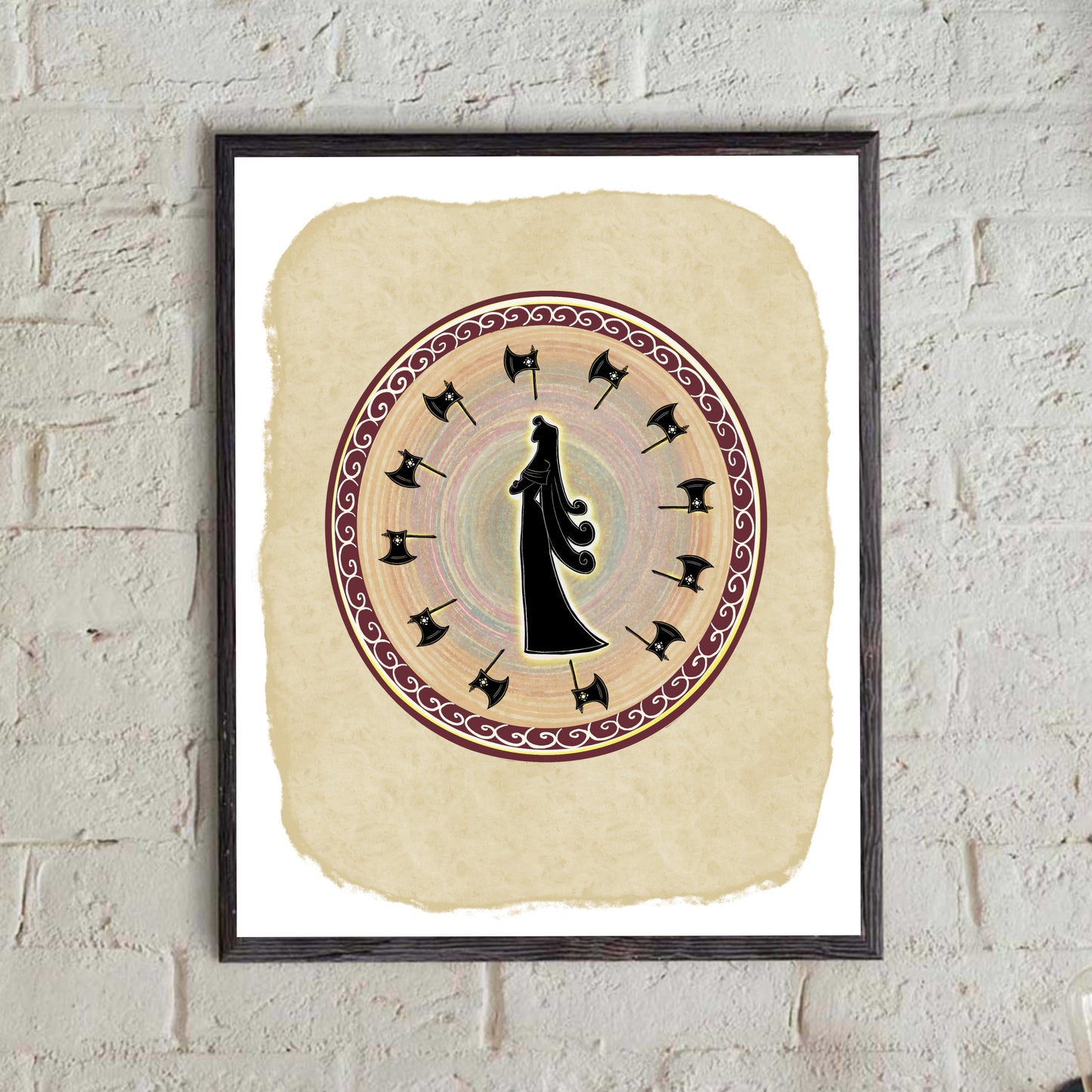 Penelope with Axes - Epic Inspired print