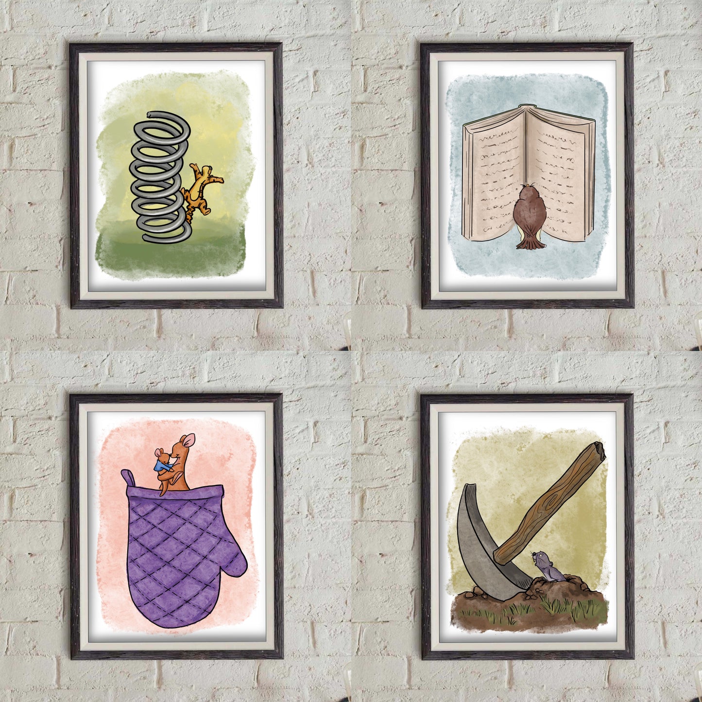 Pooh Characters Bundle Part 2 - Pooh print
