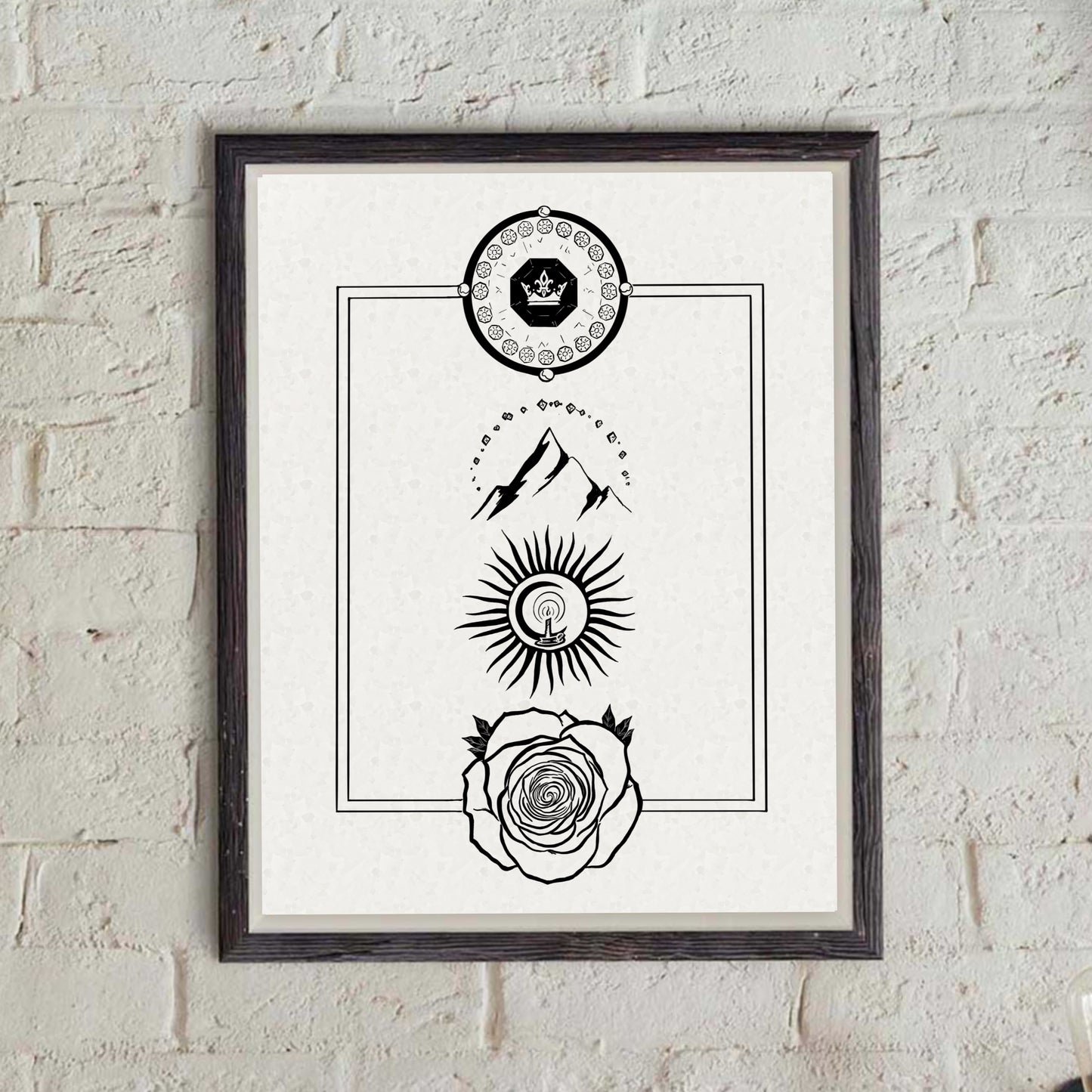 Proverbs 31 Print- Black and White