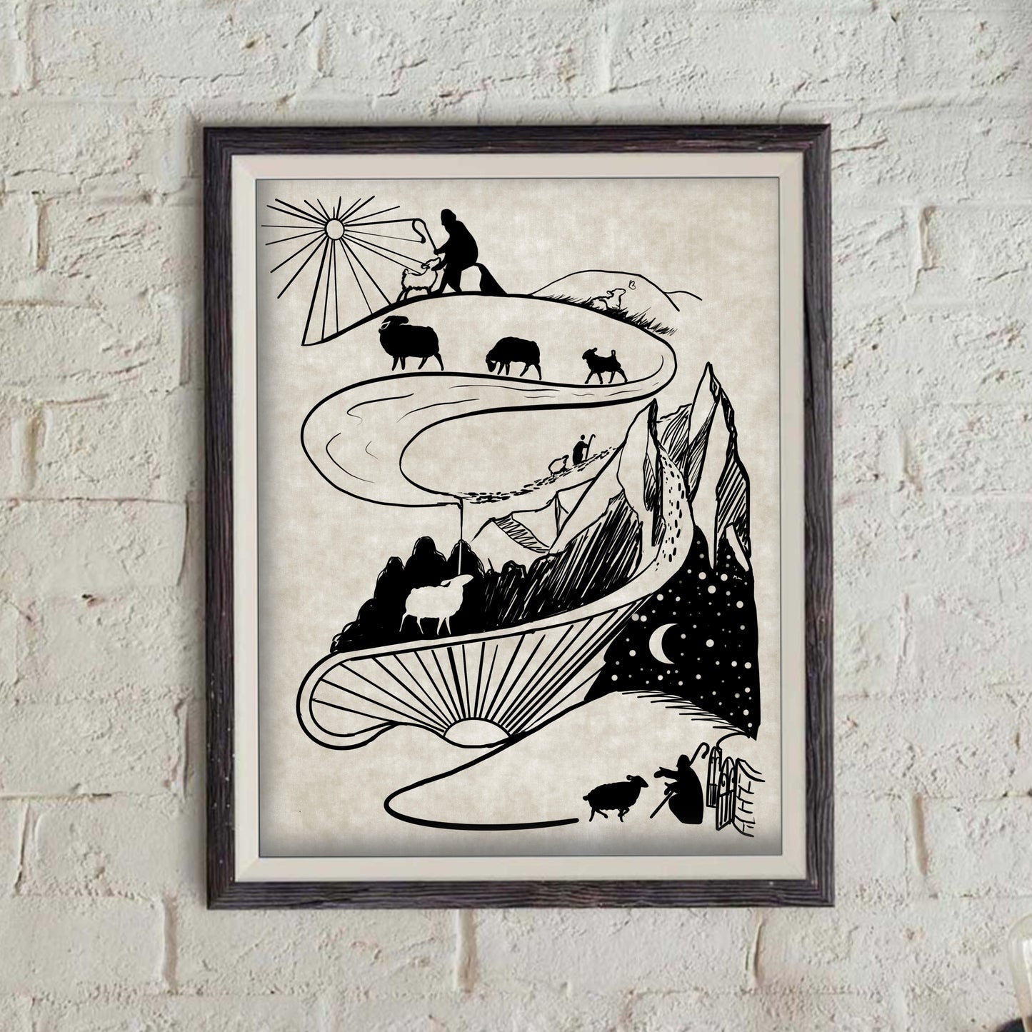 Psalm 23 Print