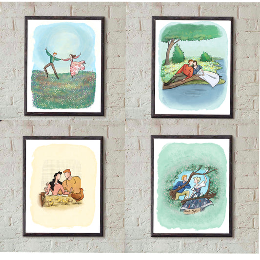 Spring Spring Spring Bundle - Seven Brides for Seven Brothers Inspired - Prints