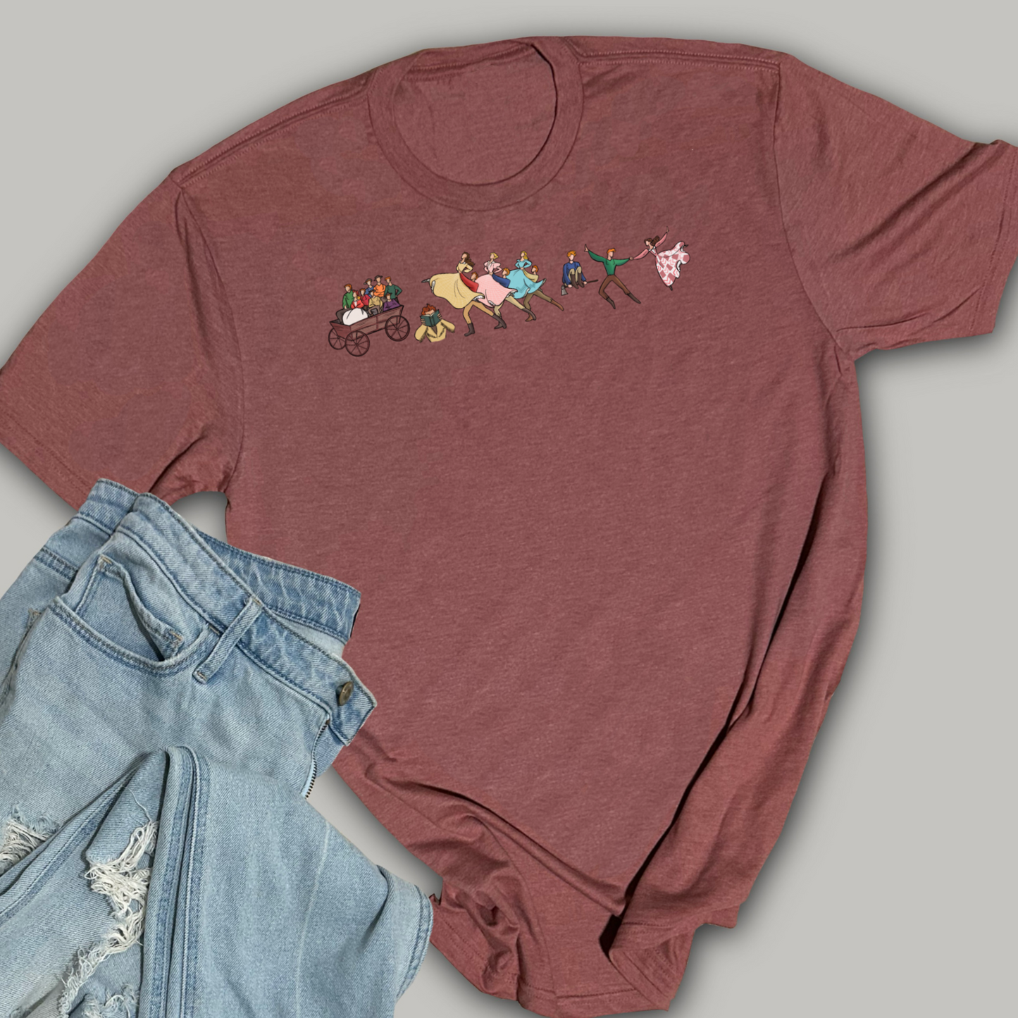 Seven Brides for Seven Brothers - Softstyle Triblend T-Shirt