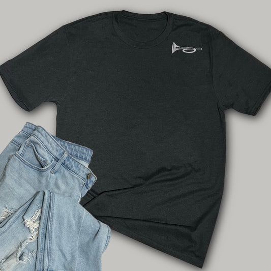 Spirit Inspired - Train Inside Bugle - Softstyle Triblend T-Shirt