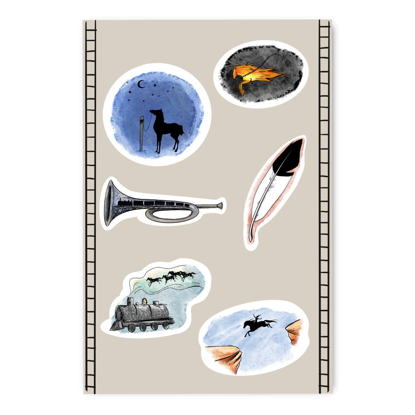 Spirit part 2 Sticker Sheet