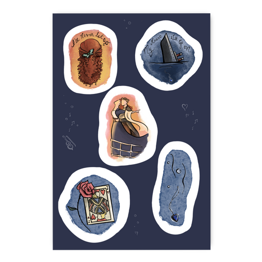 Titanic Sticker Sheet
