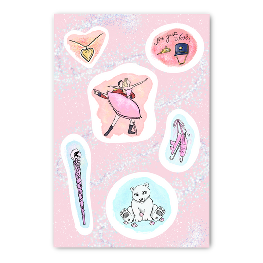 Barbie Nutcracker & Magic of Pegasus inspired Sticker Sheet