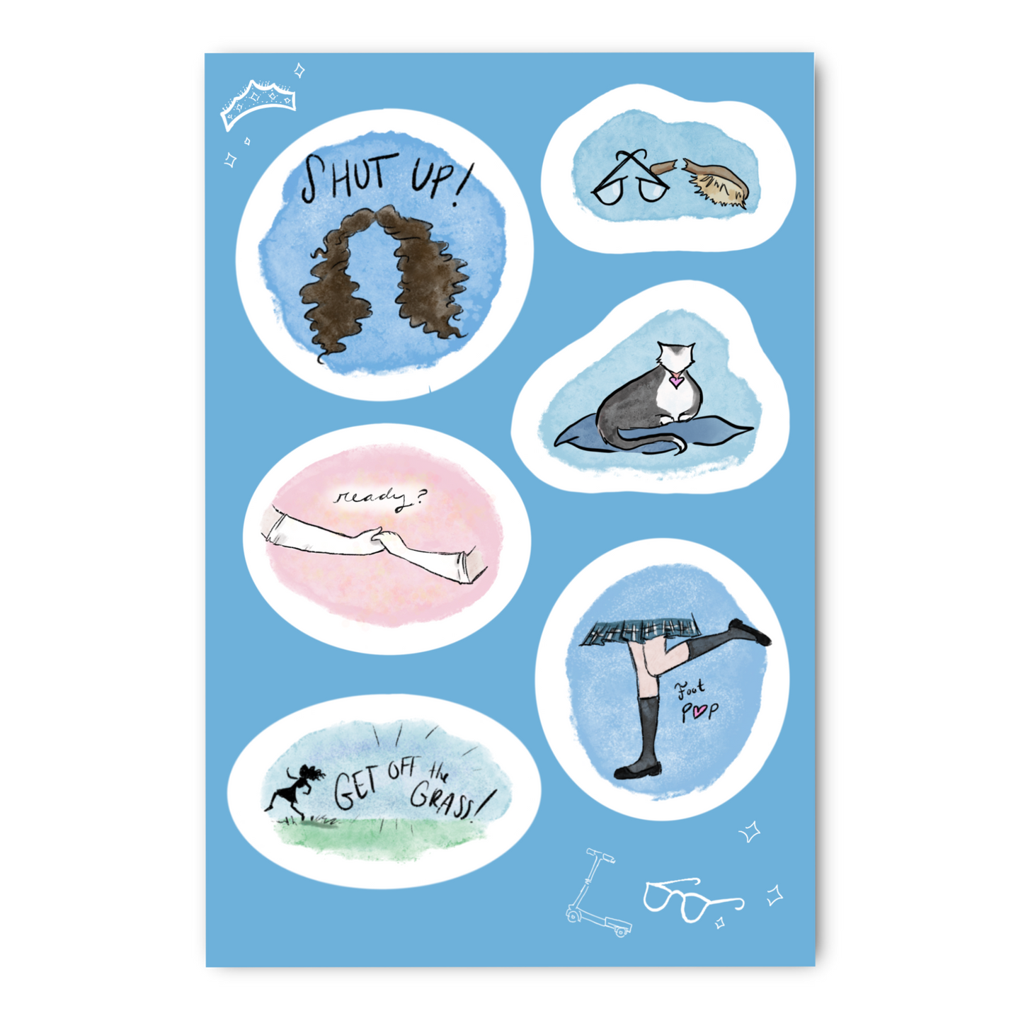Princess Diaries inspired - Sticker Sheet