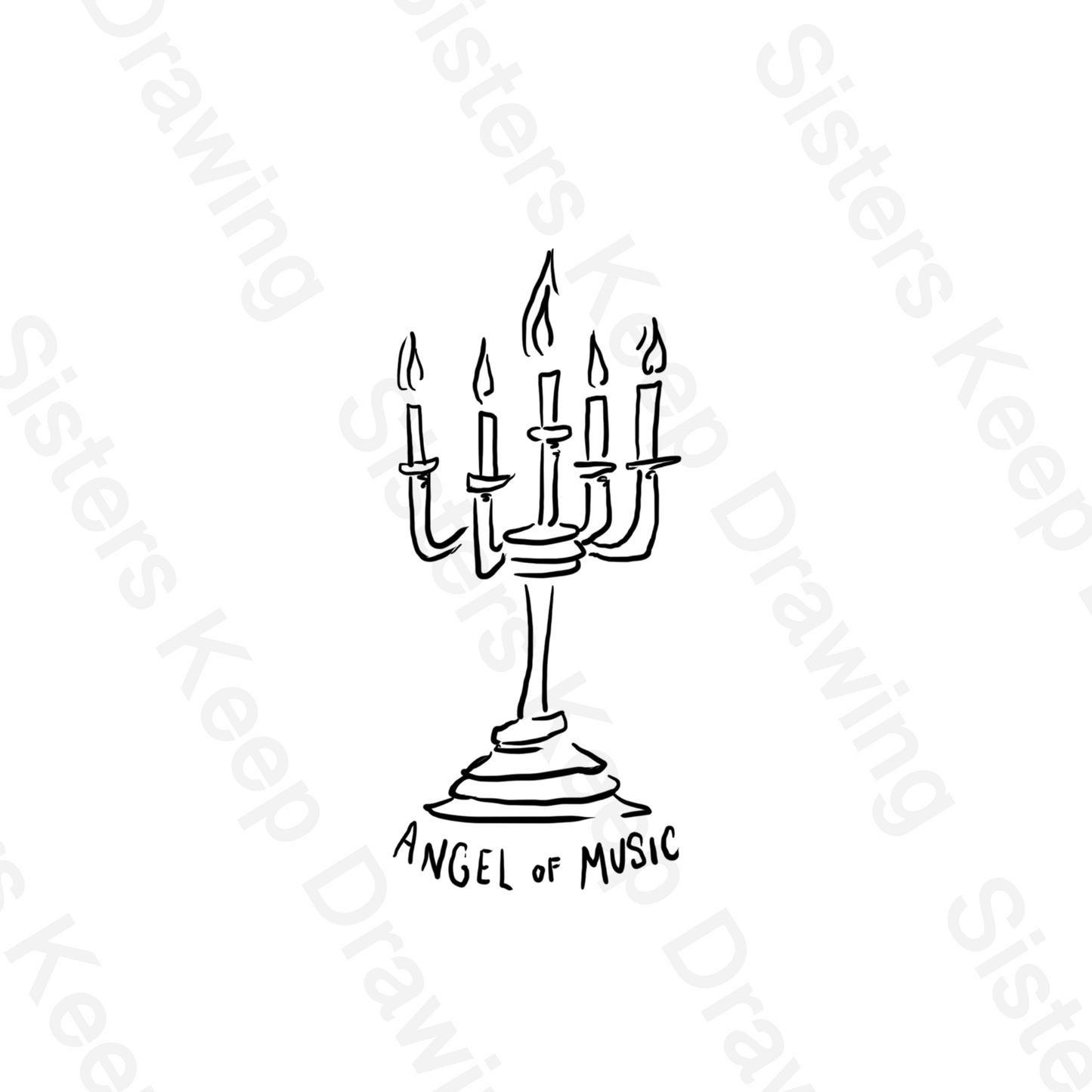 Candles - Phantom Inspired Tattoo Transparent Permission PNG